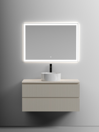 Столешница для ванной комнаты SANCOS  1000х460 ,  TT100A2X